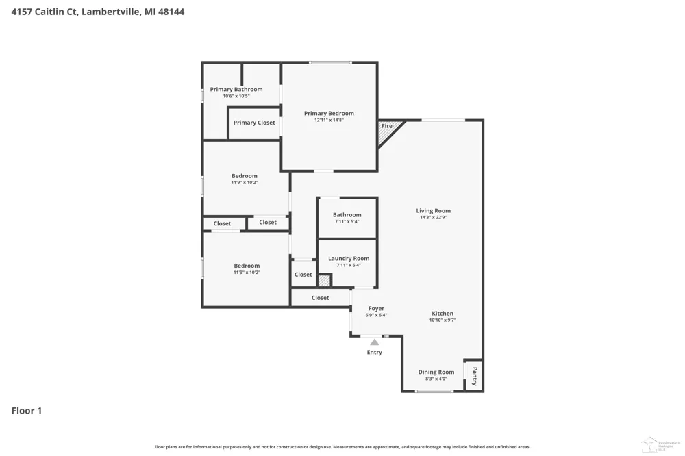 4157 Caitlin Court Bedford Township, MI 48144