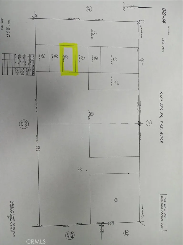 818140013 Blythe, CA 92225