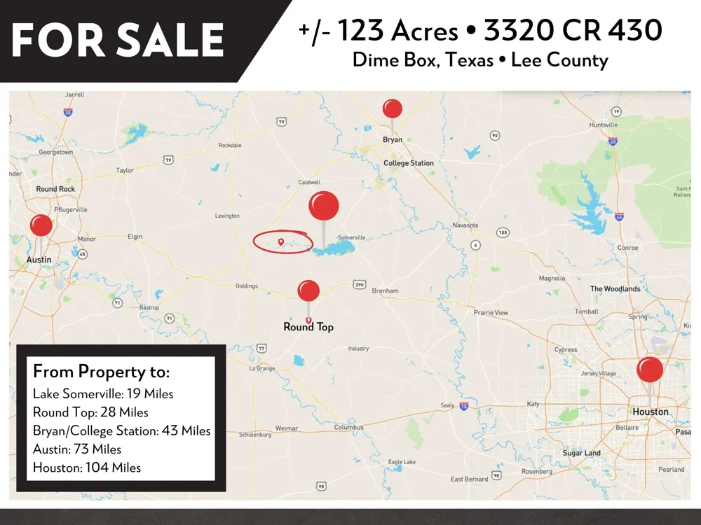 3320 County Road 430 Dime Box, TX 77853