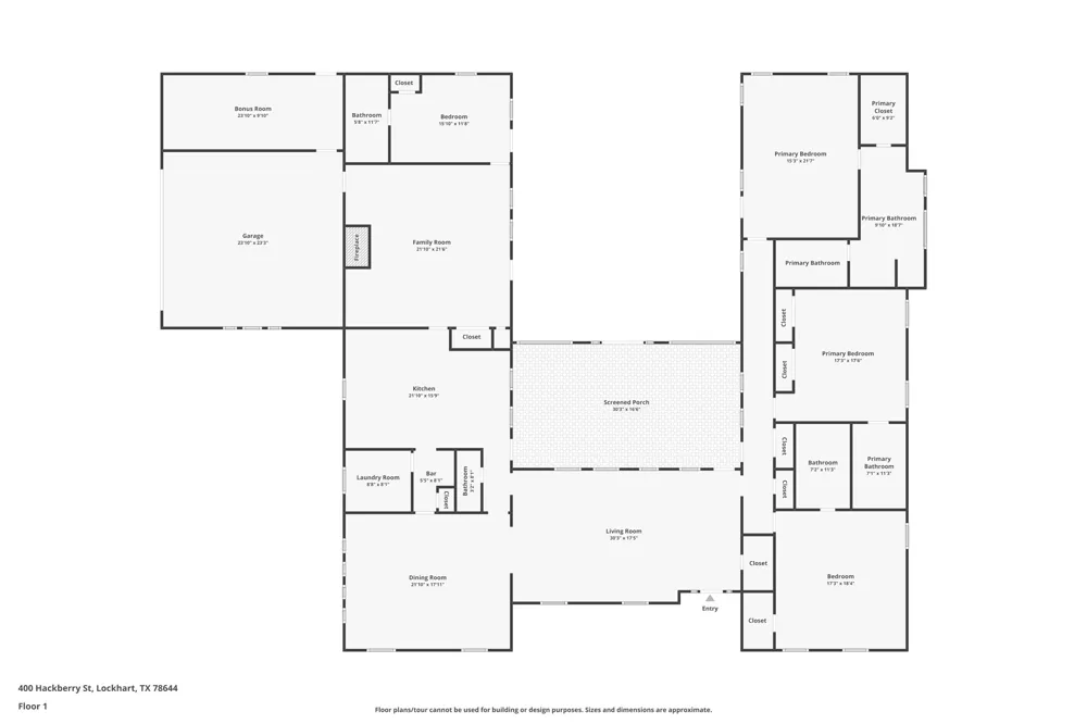 400 Hackberry Street Lockhart, TX 78644