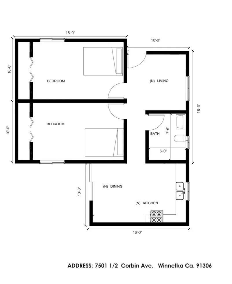 7501 Corbin Winnetka, CA 91306