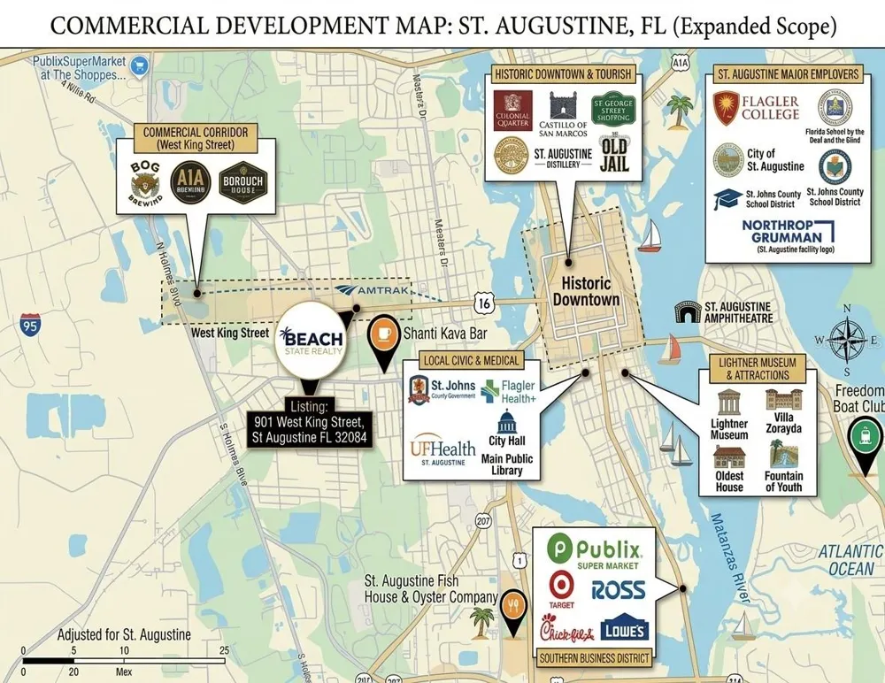 901 W KING STREET St Augustine, FL 32084