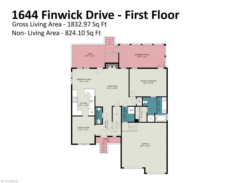 1644 Finwick Drive Pfafftown, NC 27040