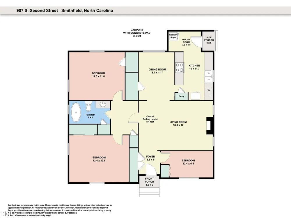907 S 2nd Street Smithfield, NC 27577