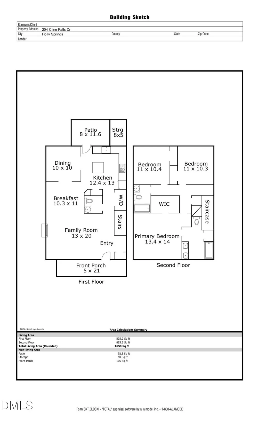 204 Cline Falls Drive Holly Springs, NC 27540
