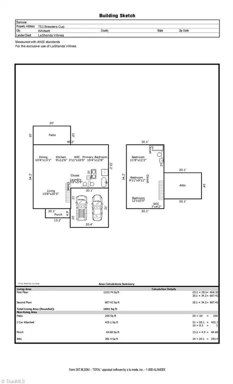 753 Breeders Cup Drive Whitsett, NC 27377