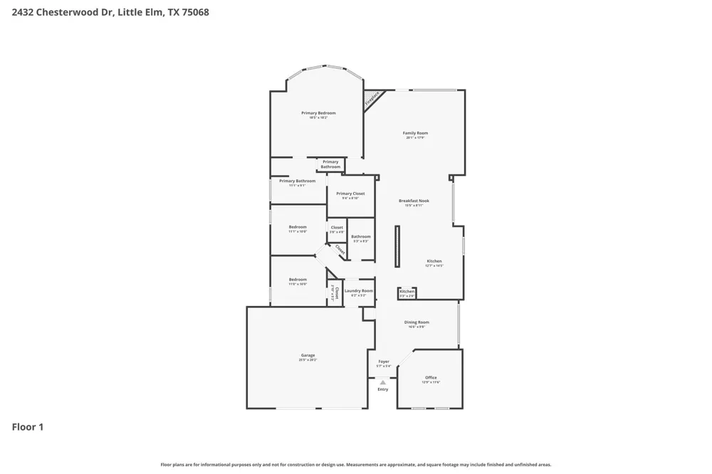 2432 Chesterwood Drive Little Elm, TX 75068