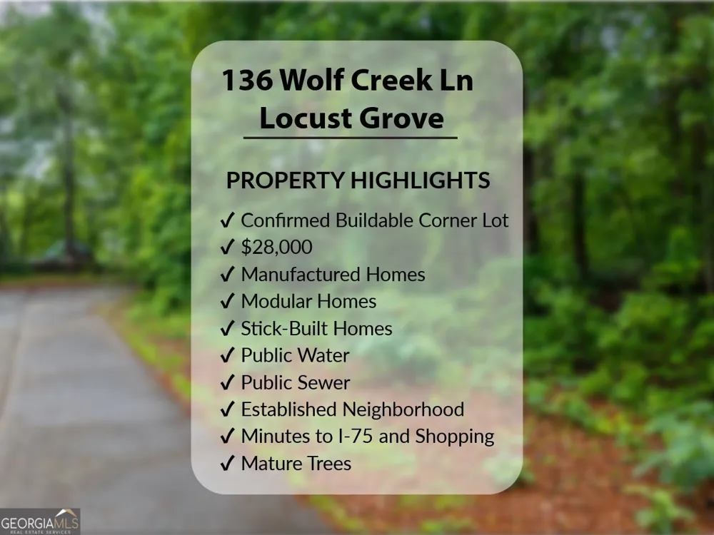 136 Wolf Creek LN Locust Grove, GA 30248