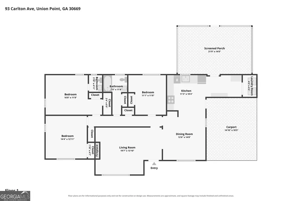 93 Carlton AVE Union Point, GA 30669