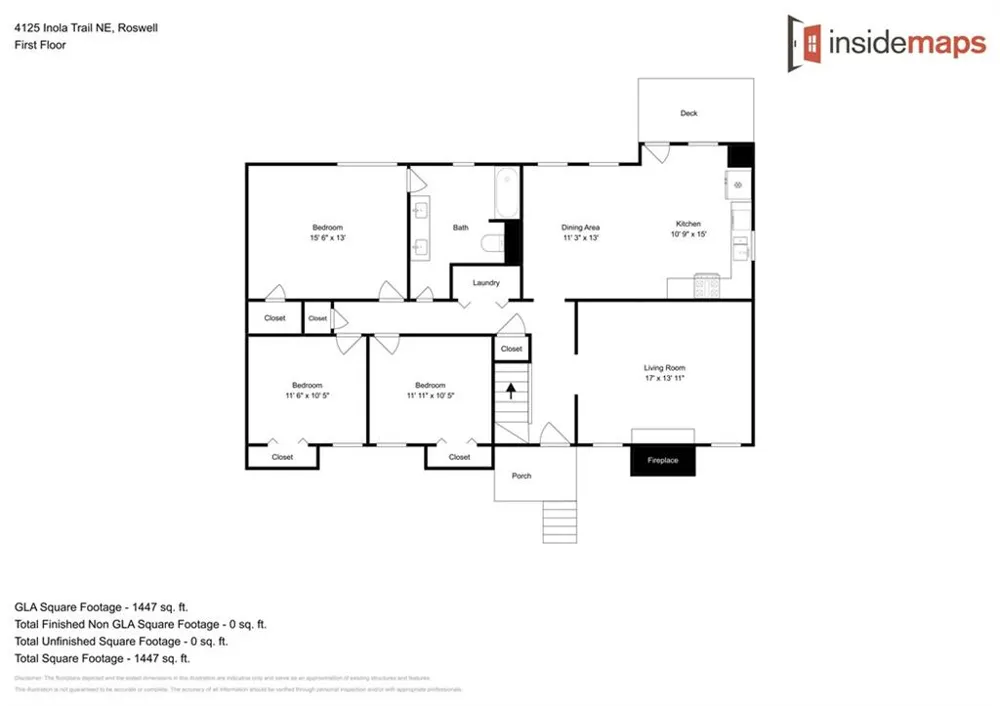 4125 Inola Trail NE Roswell, GA 30075