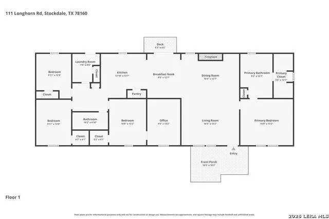 111 LONGHORN RD Stockdale, TX 78160
