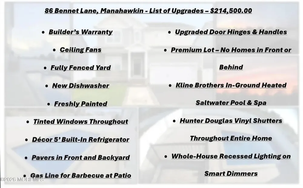 86 Bennet Lane Manahawkin, NJ 08050