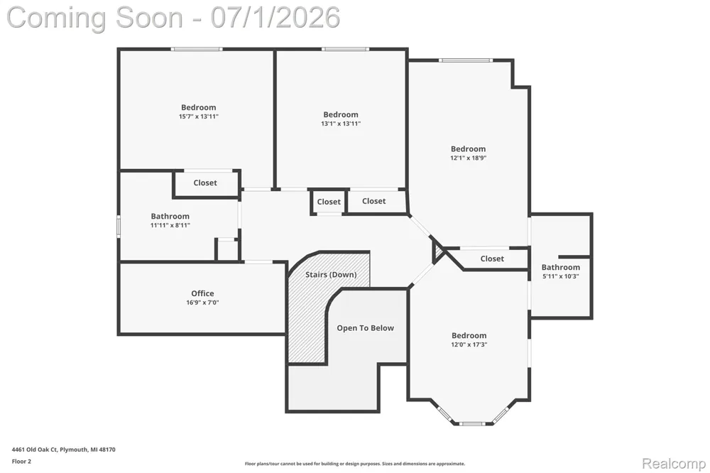 4461 Old Oak Court Superior Charter Township, MI 48170