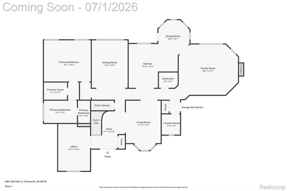 4461 Old Oak Court Superior Charter Township, MI 48170