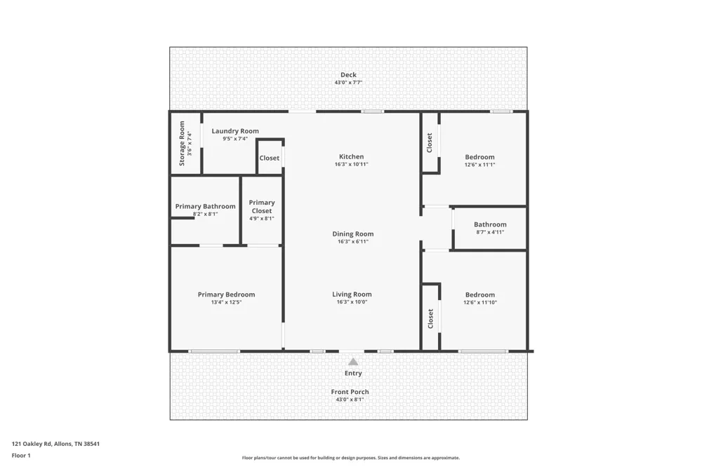 121 Oakley Estates Road Allons, TN 38541