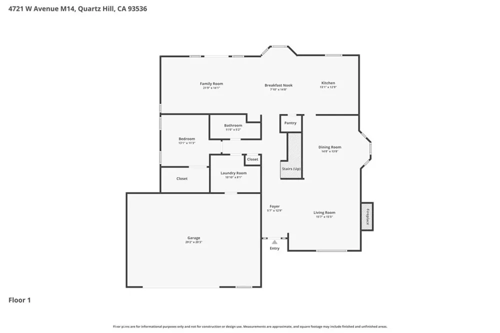 4721 W Avenue M14 Quartz Hill, CA 93536