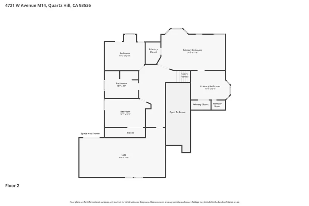4721 W Avenue M14 Quartz Hill, CA 93536