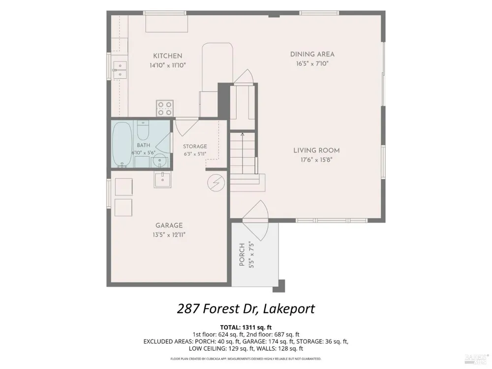 287 Forest Drive Lakeport, CA 95453