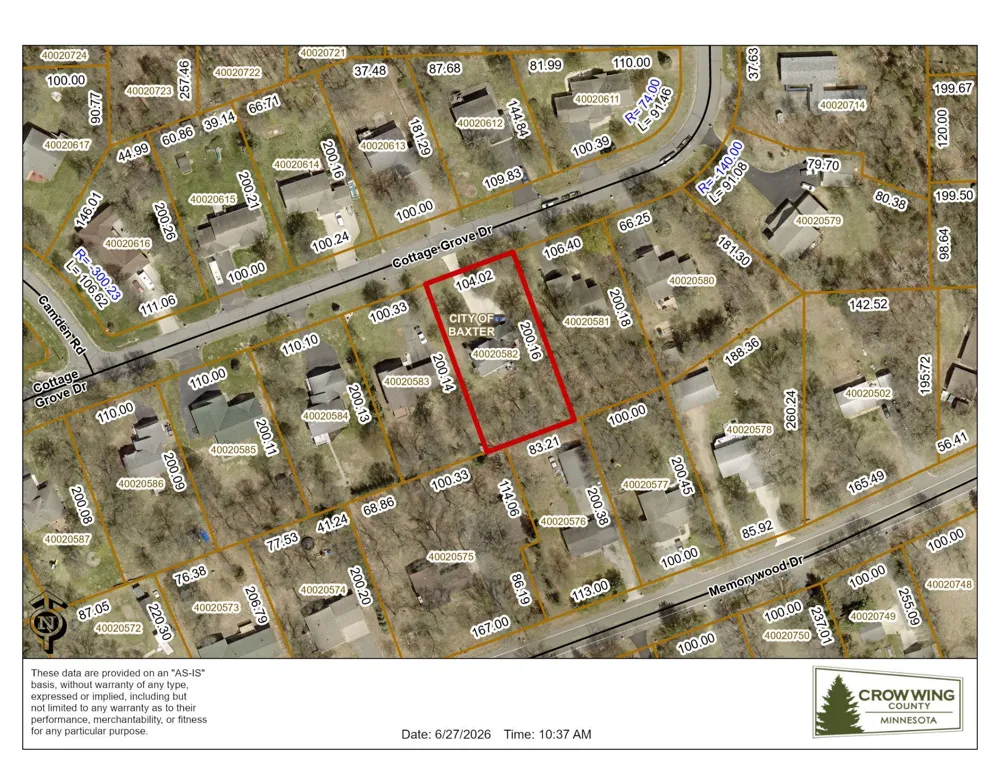 14434 Cottage Grove Drive Baxter, MN 56425