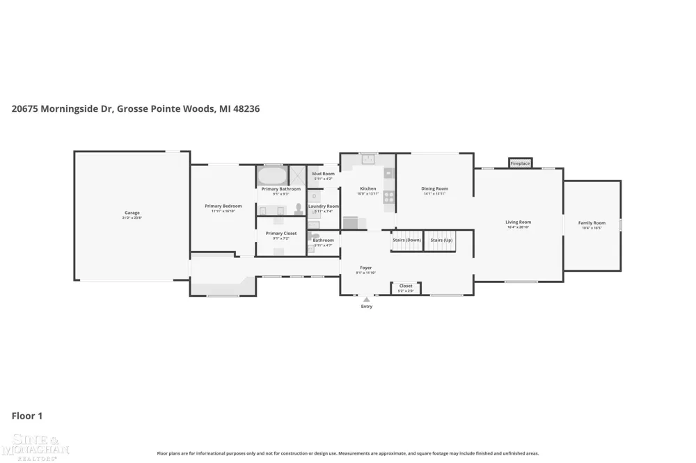 20675 Morningside Drive Grosse Pointe Woods City, MI 48236