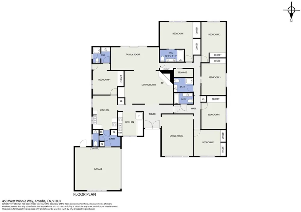 458 W Winnie Way Arcadia, CA 91007