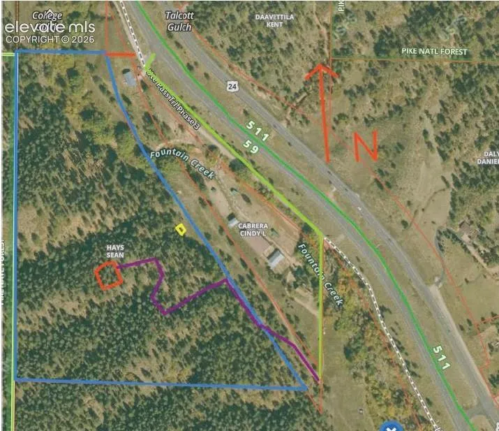 10905 W Highway 24 Green Mountain Falls, CO 80819