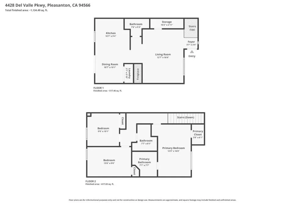 4428 Del Valle Parkway Pleasanton, CA 94566