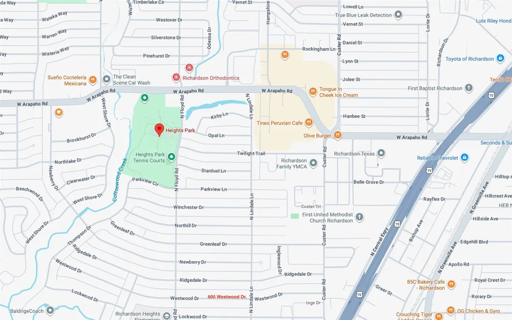 600 Westwood Drive Richardson, TX 75080