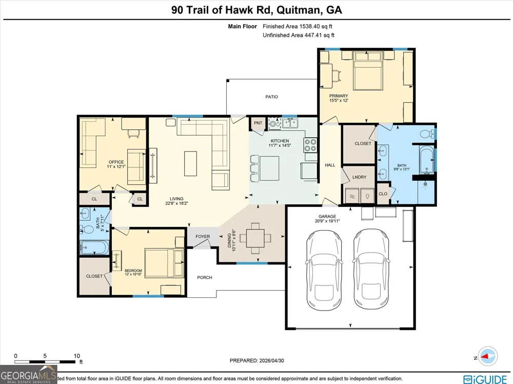90 Trail Of Hawk RD Quitman, GA 31643