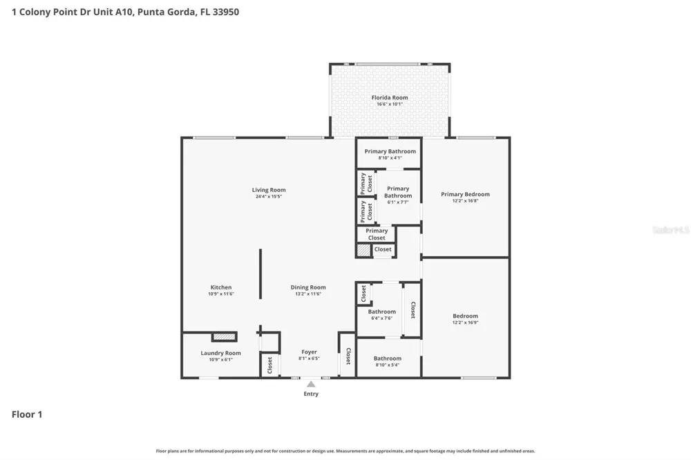 1 COLONY POINT DRIVE #A10 Punta Gorda, FL 33950