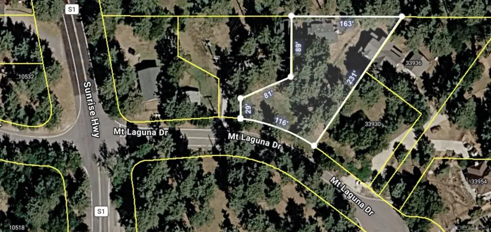 33920 Mt Laguna Drive Mount Laguna, CA 91948