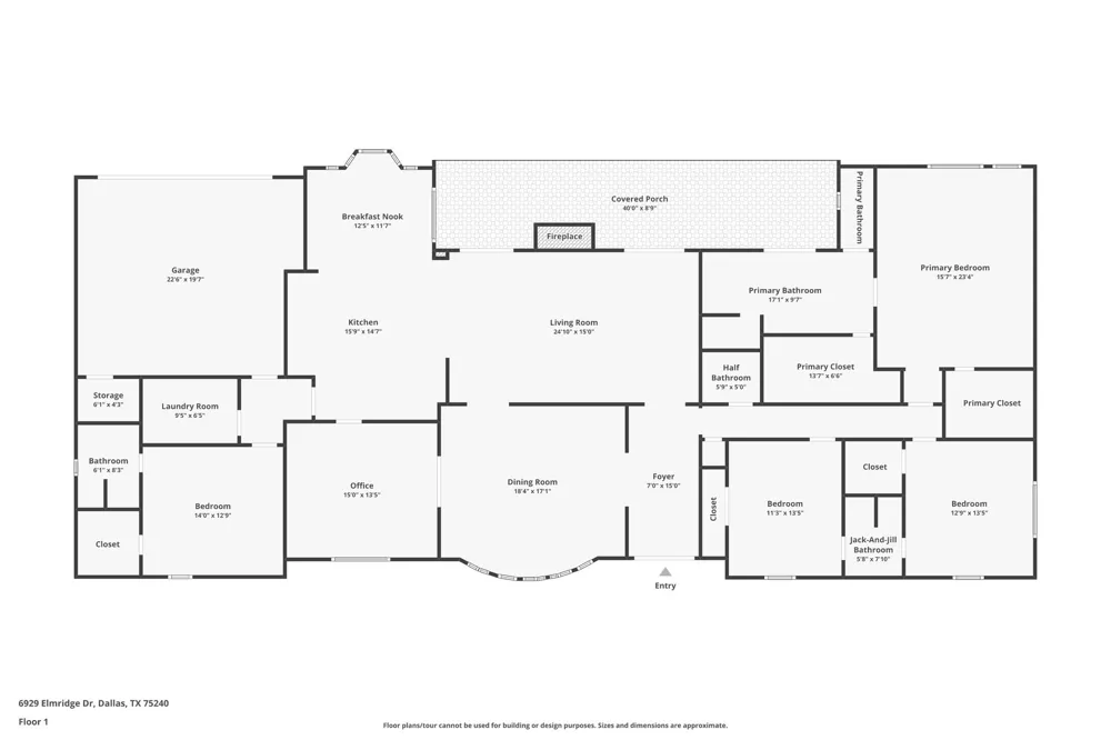 6929 Elmridge Drive Dallas, TX 75240