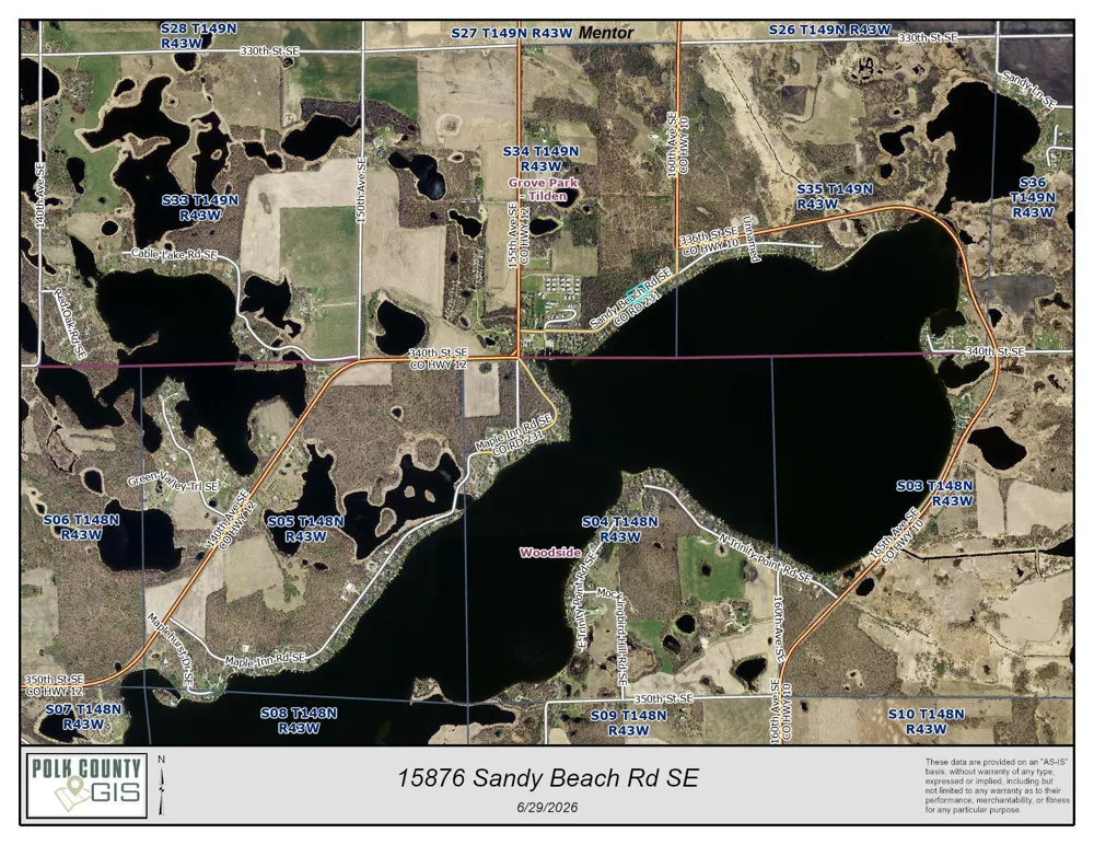15876 Sandy Beach Road SE Mentor, MN 56736