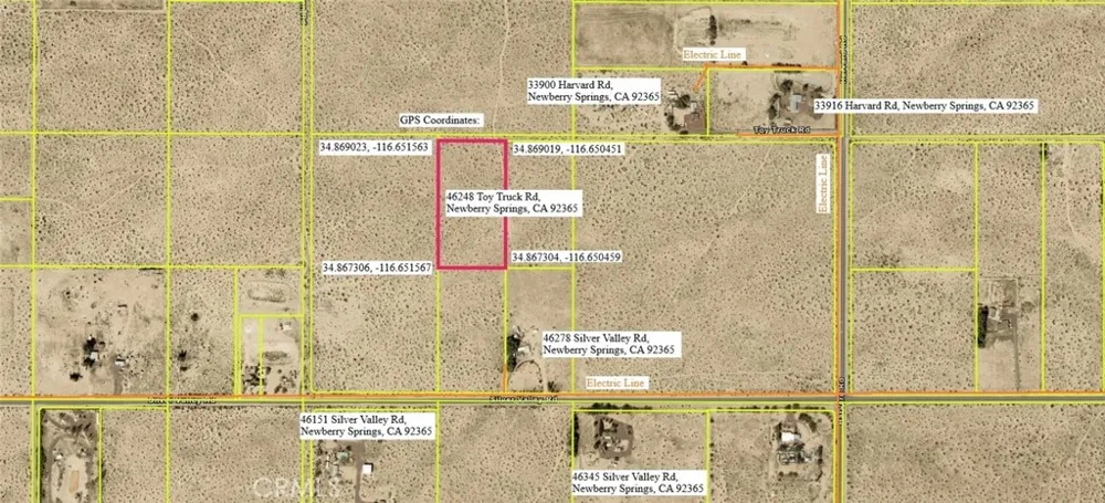 46248 Toy Truck Road Newberry Springs, CA 92365