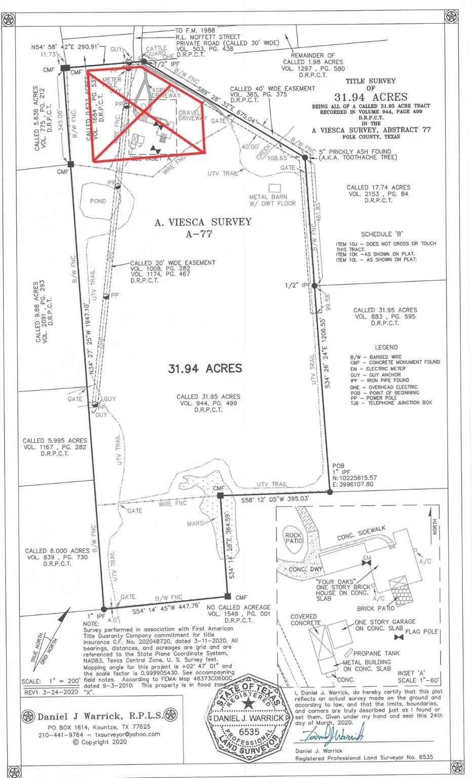 Rl Moffett St Goodrich, TX 77335
