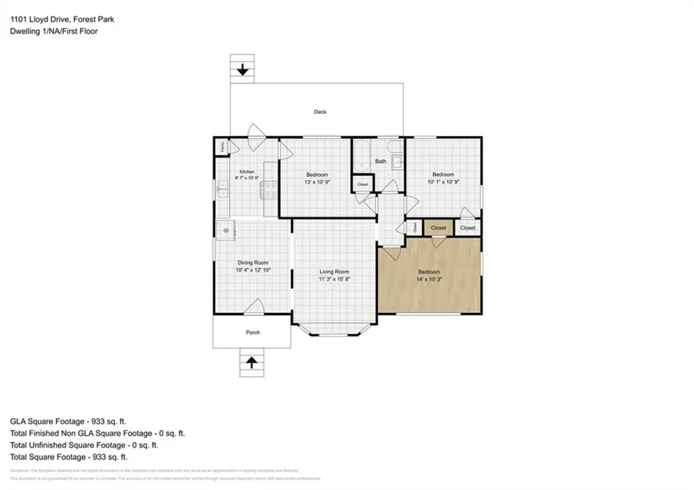 1101 Lloyd Drive Forest Park, GA 30297