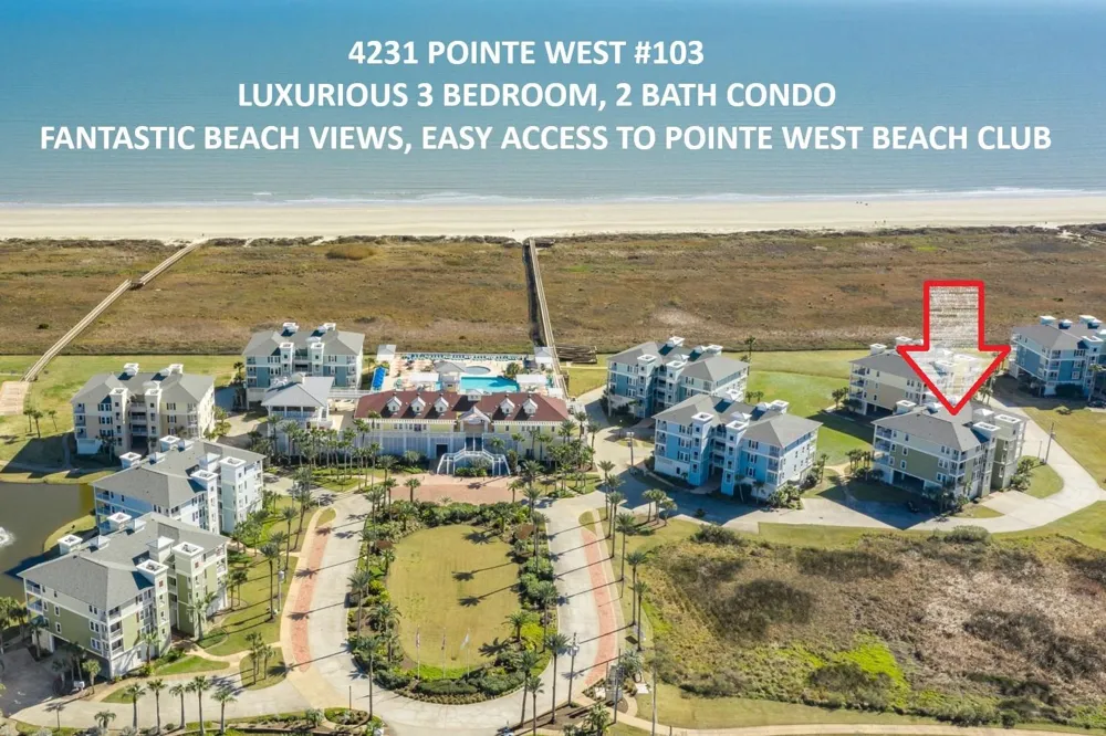 4231 Pointe West #103 Galveston, TX 77554