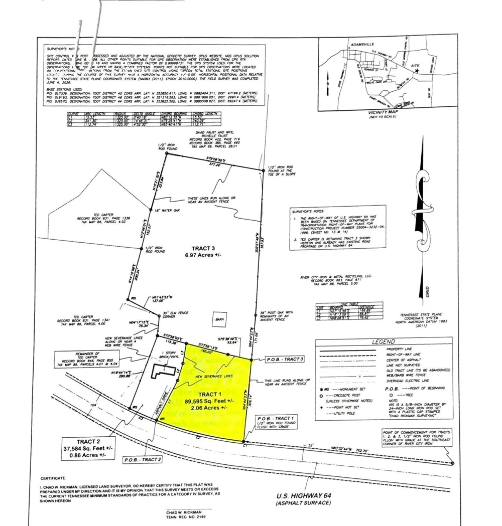 0 Hwy 64 Adamsville, TN 38310