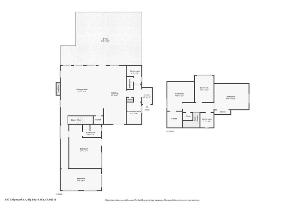547 Chipmunk Big Bear Lake, CA 92315