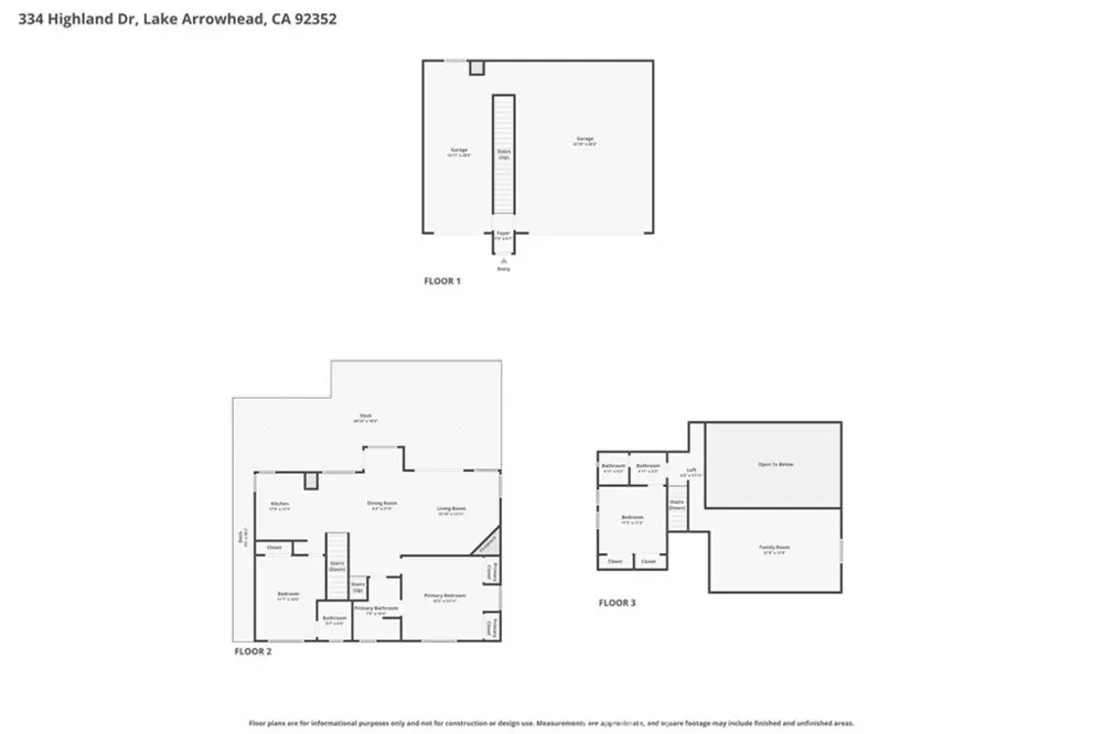 334 Highland Drive Lake Arrowhead, CA 92352