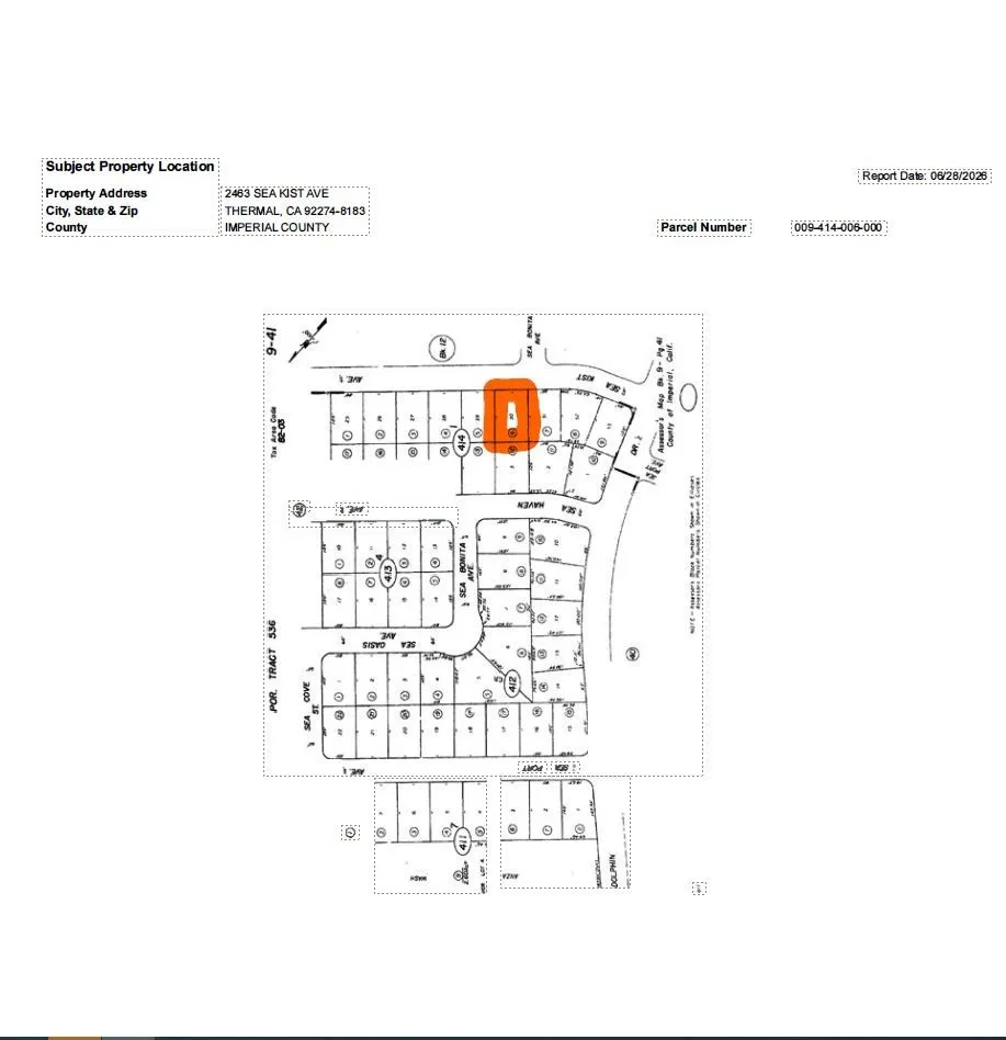 2463 Sea Kist Thermal, CA 92274