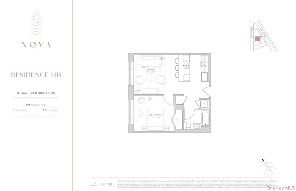 41st Avenue 29-18 #14B Long Island City, NY 11101