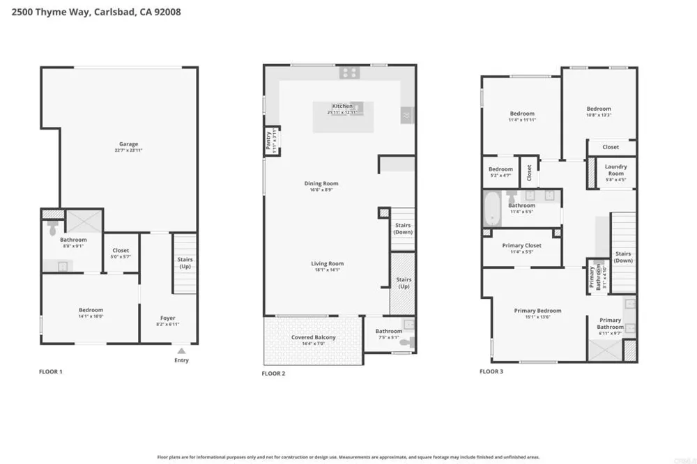 2500 Thyme Way Carlsbad, CA 92008