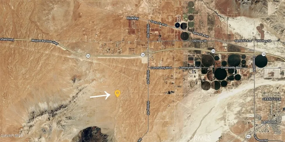 Old Hinkley Rd & Riverview Rd Hinkley, CA 92347