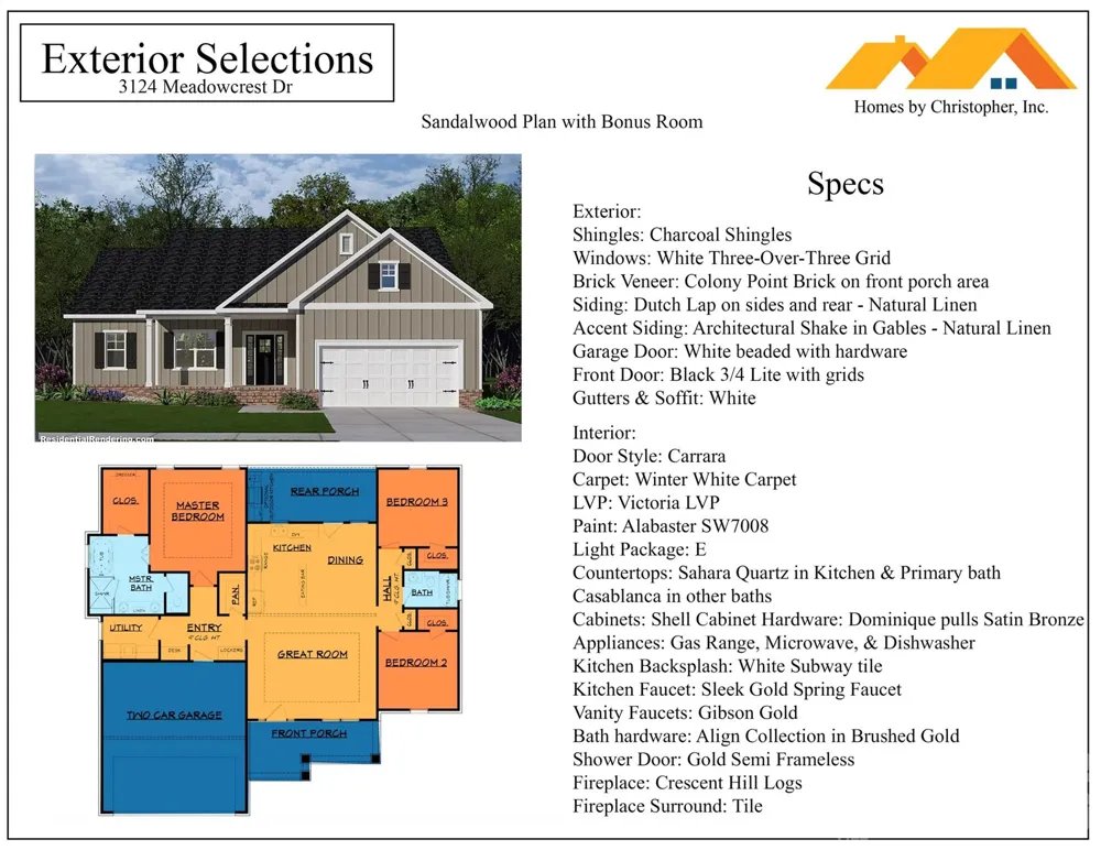 3124 Meadowcrest Drive Clover, SC 29710