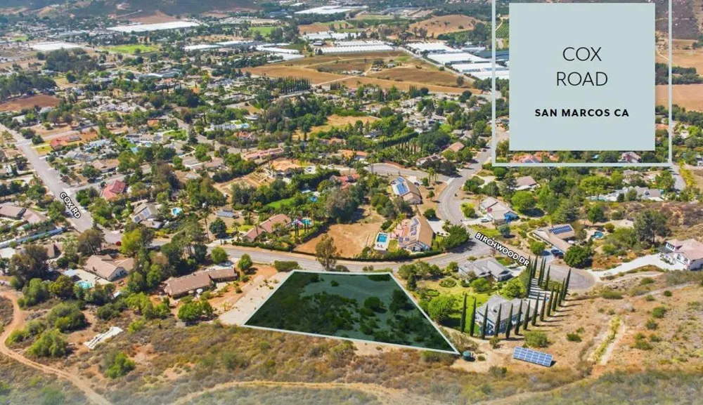 Cox Rd. San Marcos, CA 92069