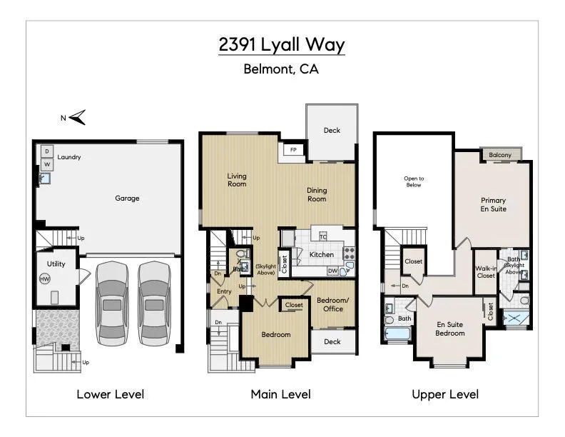 2391 Lyall Way Belmont, CA 94002