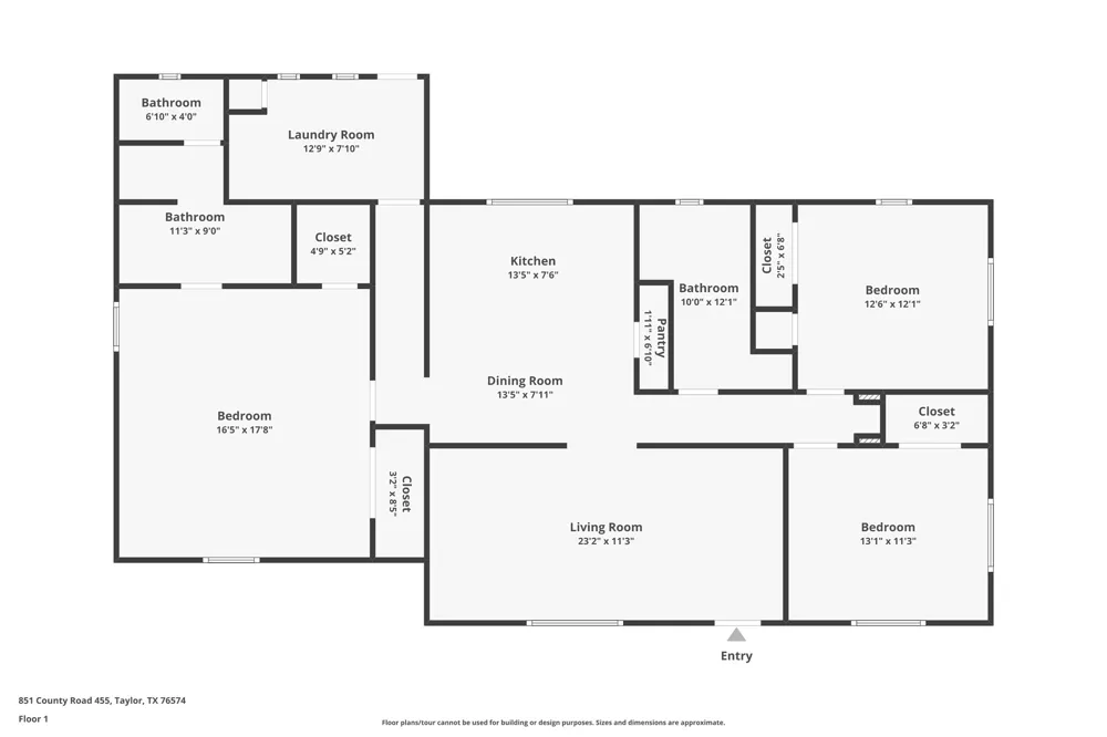 851 County Road 455 Coupland, TX 78615