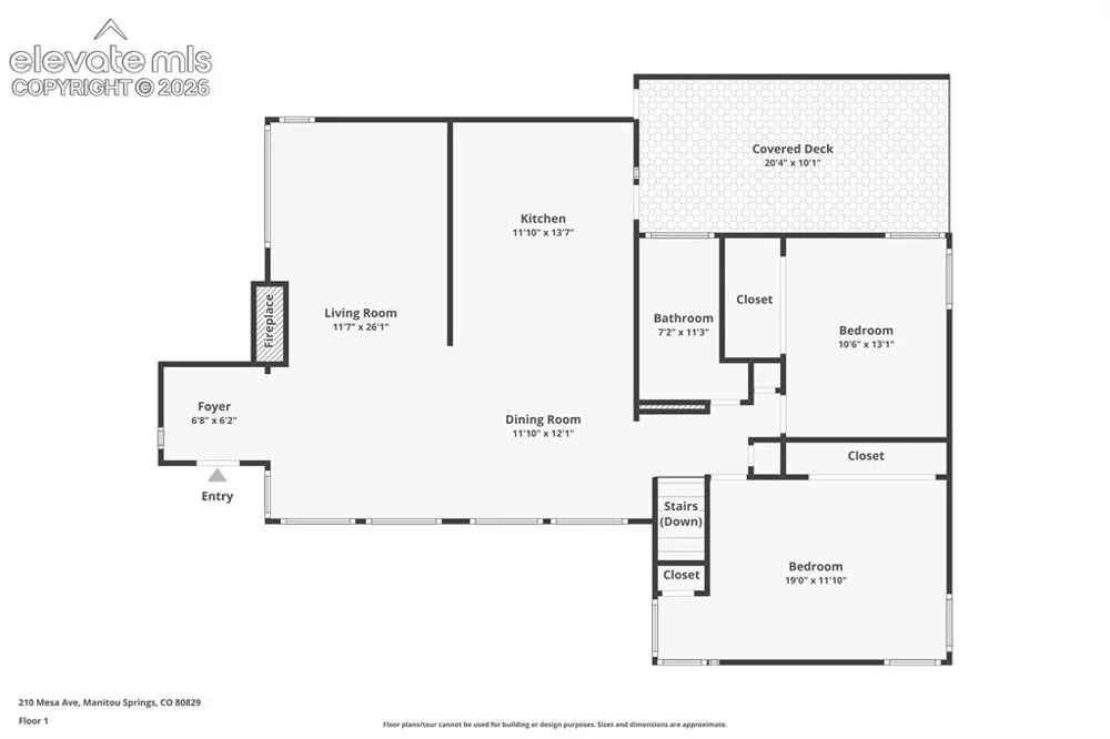 210 Mesa Avenue Manitou Springs, CO 80829