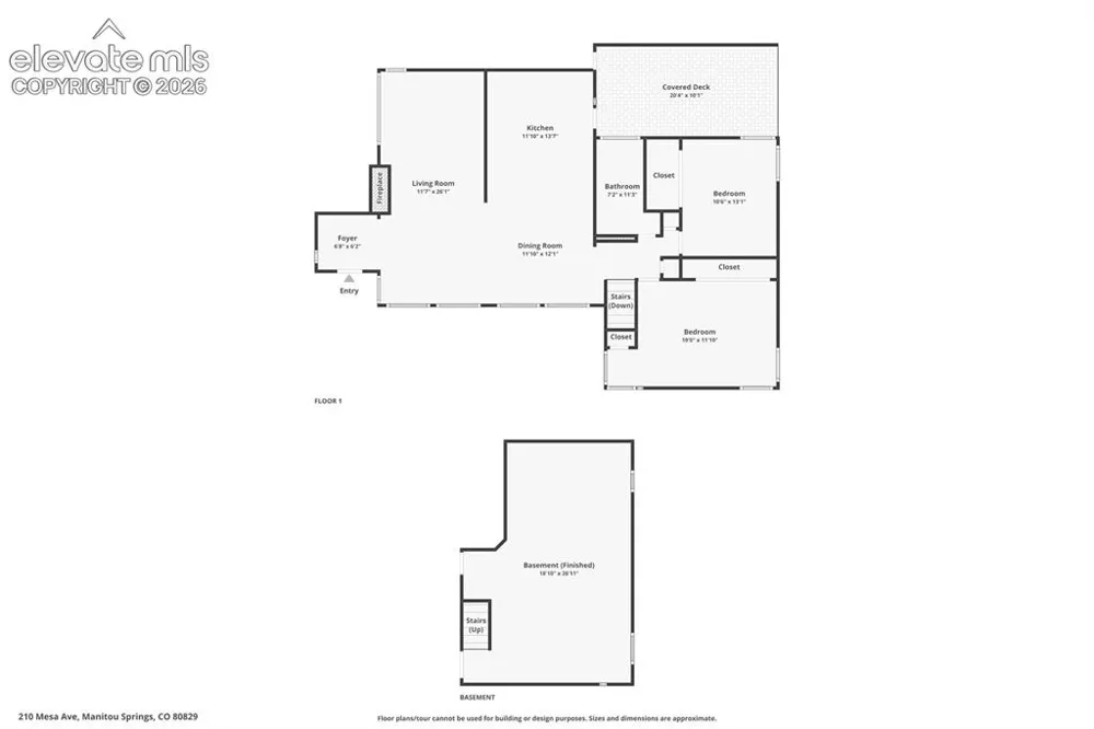 210 Mesa Avenue Manitou Springs, CO 80829